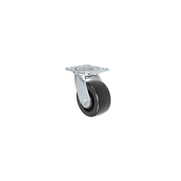MEDIUM DUTY 4"X 2" POLYOLEFIN WHEEL, SWIVEL CASTER 500lbs Capacity